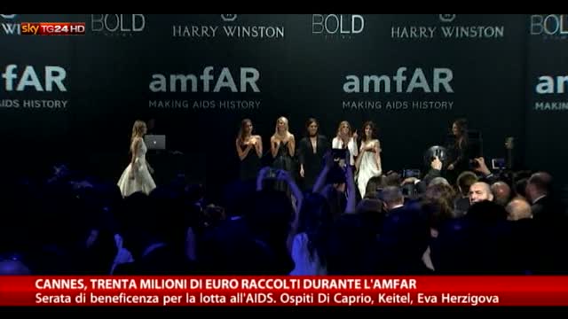 Cannes, lotta all'Aids con le star alla serata dell'Amfar