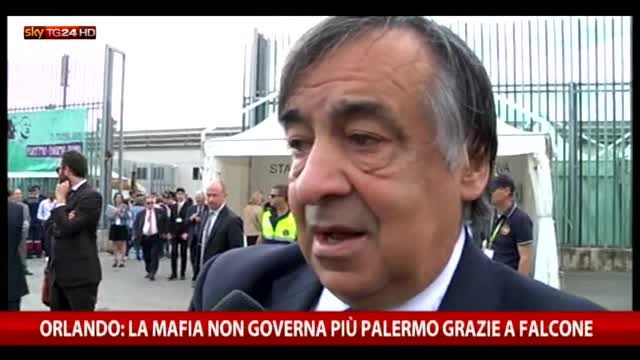 Orlando: "La mafia non governa più a Palermo"