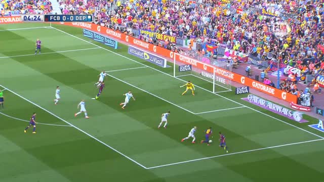 Barcellona-Deportivo La Coruna 2-2