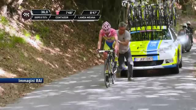 Giro d'Italia, Gilbert vince in solitaria la 18esima tappa