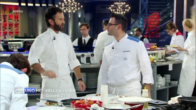 Hell's Kitchen 2: Giuseppe, Davide e le olive senza sale