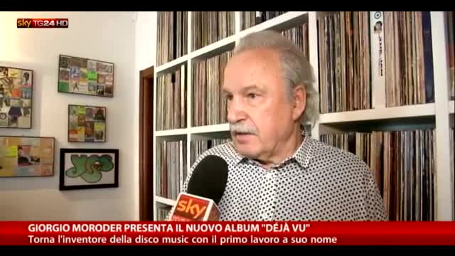 Giorgio Moroder presenta il nuovo album “Déjà vu”