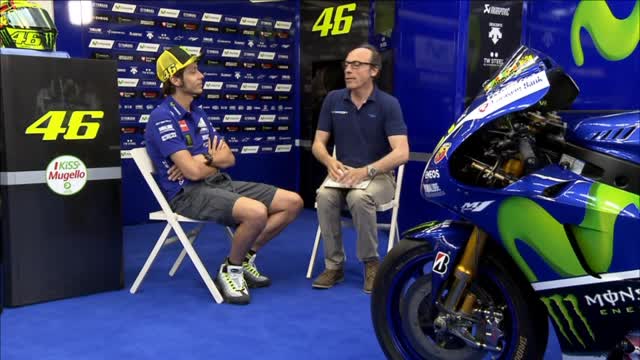 Top Rider, Rossi inedito con Guido Meda