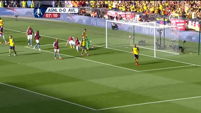 Finale FA Cup, Arsenal-Aston Villa 4-0