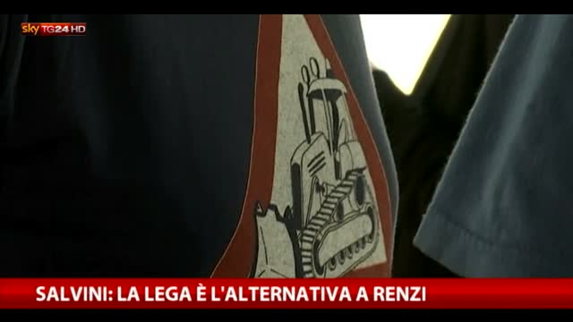 Regionali, Salvini: "La Lega è l'alternativa a Renzi"