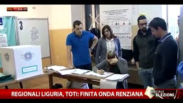 Liguria, sconfitta Pd. Toti nuovo governatore