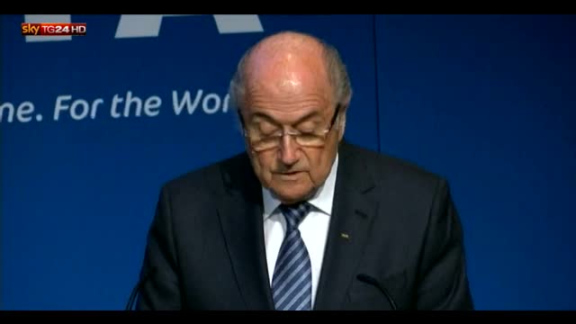 Joseph Blatter annuncia le sue dimissioni