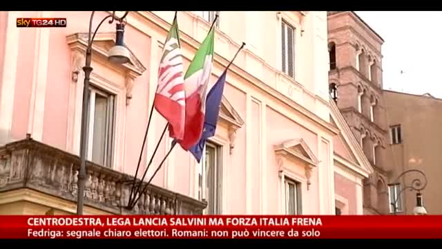 Centrodestra: la Lega lancia Salvini leader ma Fi frena