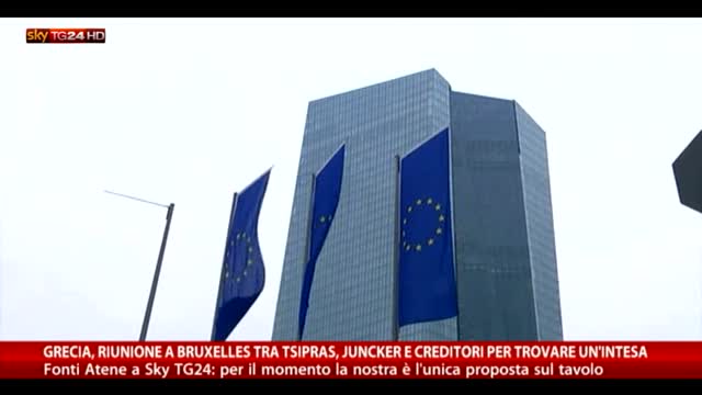 Grecia, continuano negoziati, vertice a Bruxelles