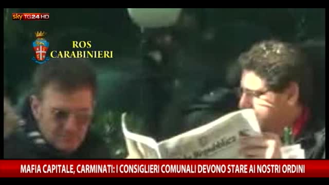 Mafia Capitale, Carminati: "Consiglieri ai nostri ordini"