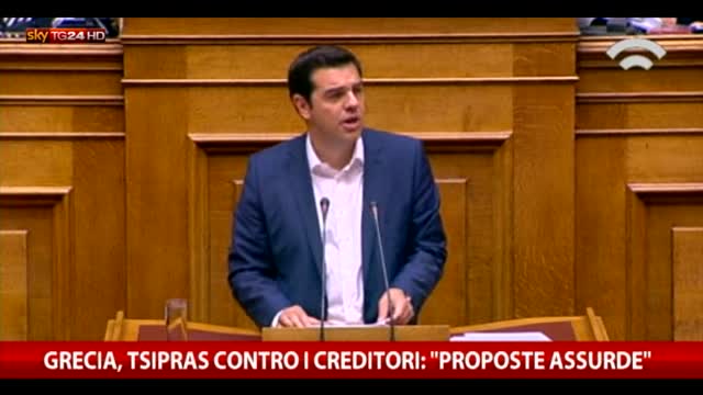 Grecia, Tsipras contro i creditori: proposte assurde 