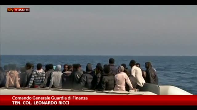 Migranti alla deriva a largo della Libia