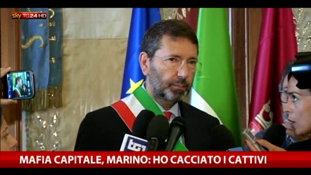 Mafia Capitale, Marino: “Ho cacciato i cattivi”