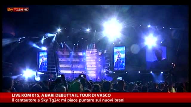 Vasco Rossi in tour: vivo per cantare in pubblico