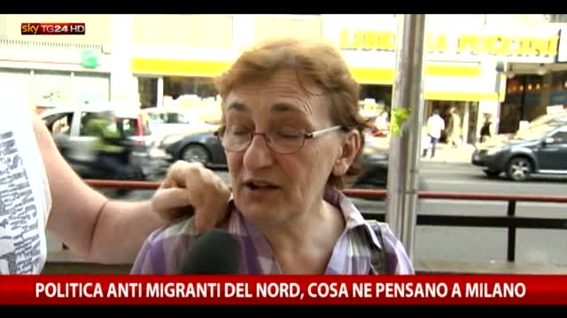 Politica anti migranti, cosa ne pensano a Milano
