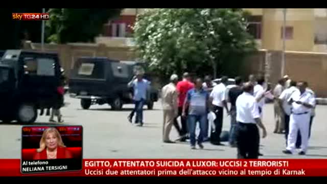 Egitto, attentato suicida a Luxor: uccisi 2 terroristi