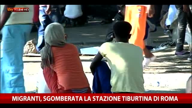 Migranti, la situazione a Roma