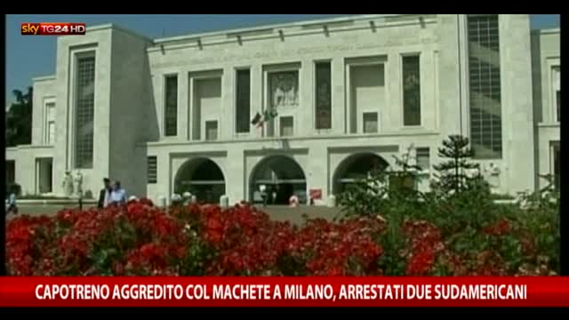 Capotreno colpito a Milano con machete, due arresti