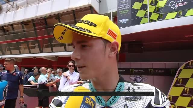 Moto 3, prima fila Kent: "Sono contento"