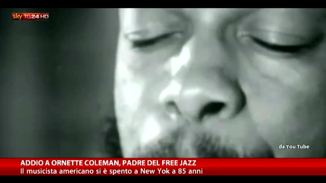 Addio a Ornette Coleman, padre del free jazz