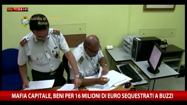 Mafia Capitale, sequestati beni per 16 milioni 