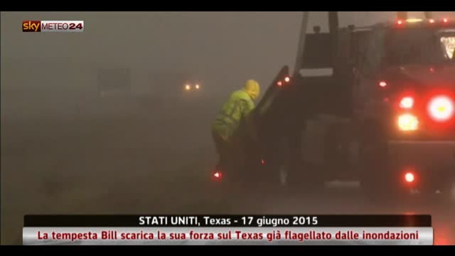 La tempesta tropicale Bill spazza il Texas