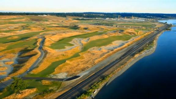 Us Open di golf, la prima volta a Chambers Bay 