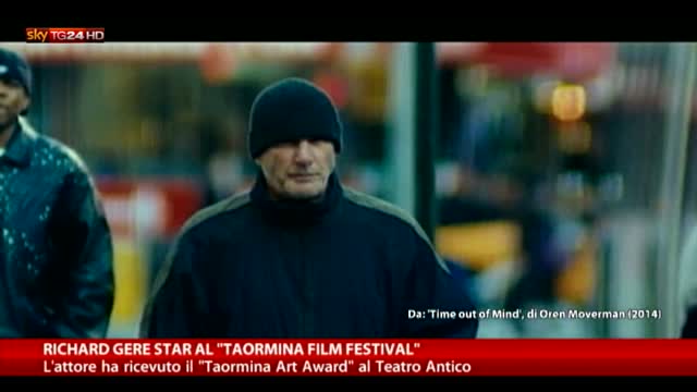 Richard Gere star al Taormina film festival