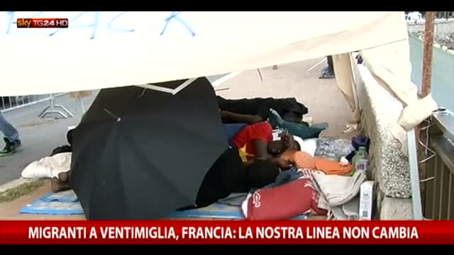 Migranti a Ventimiglia, Francia: la nostra linea non cambia 