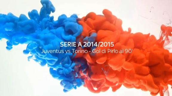 Juventus vs Torino 2014: gol di Pirlo al 90'