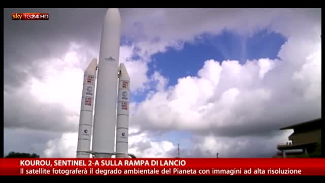 Guyana Francese, tutto pronto x lancio di SENTINEL 2-A