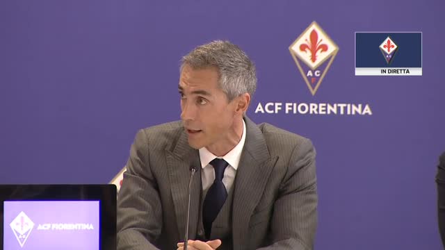 Paulo Sousa: "Fiorentina ambiziosa, divertire vincendo"