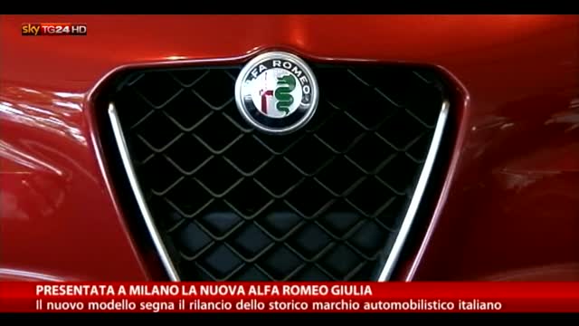 Presentata la nuova Alfa Romeo Giulia