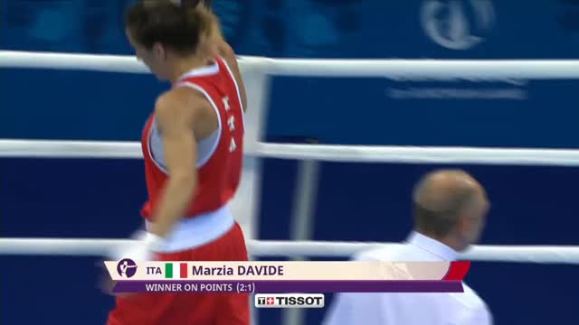 Boxe, Marzia Davide in finale a Baku per l'oro nei 54kg
