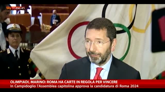 Roma 2024, Marino: Olimpiadi occasione per una nuova città