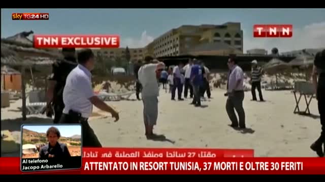 Tunisia, attentato in un resort: 37 morti e oltre 30 feriti