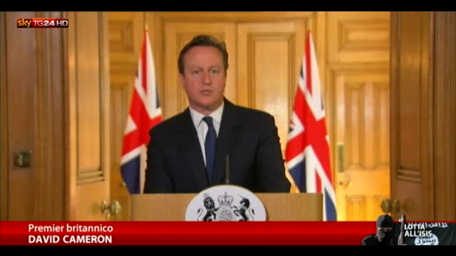 Isis, Cameron: ci uniranno sempre più in lotta a terrorismo