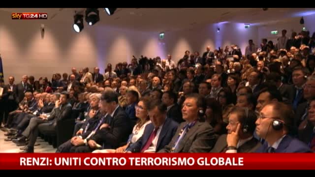Renzi: “Paesi Ue e Asia collaborino contro il terrorismo”