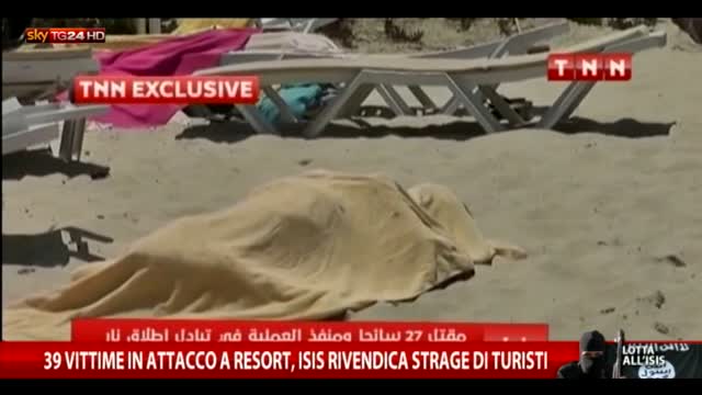 39 vittime in attacco, Isis rivendica strage in Tunisia