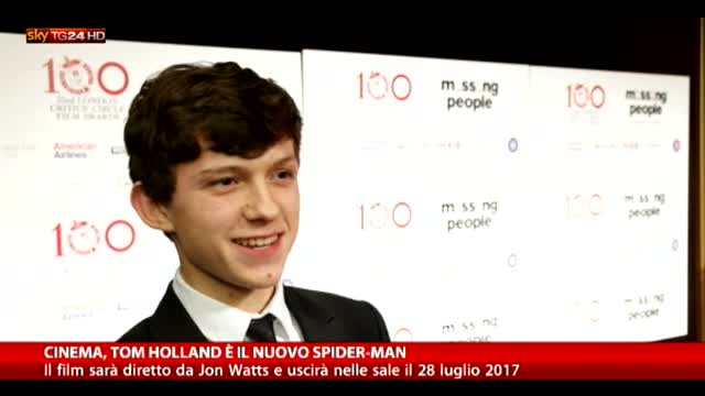 Cinema, Tom Holland è il nuovo Spider-man