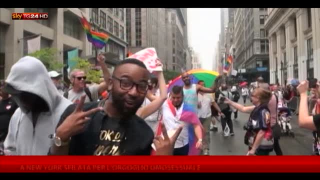 Gay Pride a NY, in 22mila festeggiano sentenza Corte Suprema