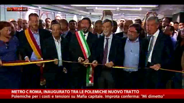 Roma, inaugurato nuovo tratto Metro C