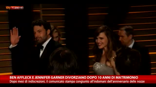 Ben Affleck e Jennifer Garner, matrimonio al capolinea