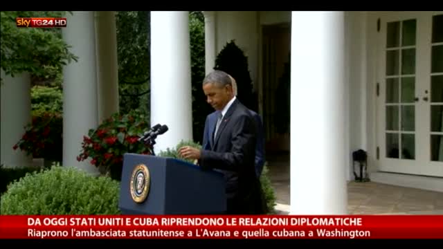 Cuba, Barack Obama annuncia oggi la riapertura