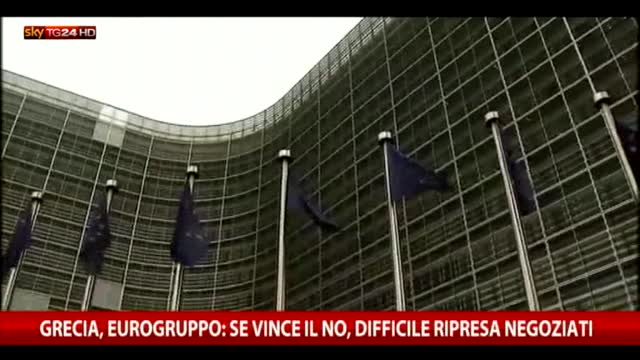 Grecia, Eurogruppo  se vince il No al referendum