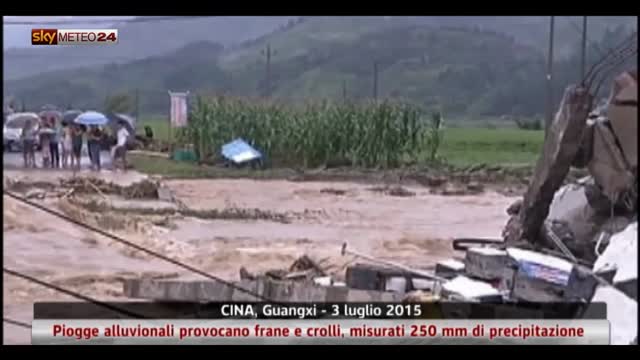 Alluvione nella regione cinese dello Guangxi