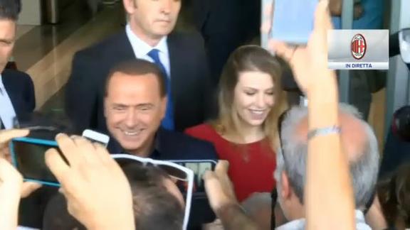 Milan, Berlusconi e la presentazione di Mihajlovic