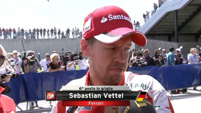 Vettel: "Non mi aspettavo delle qualifiche così difficili"