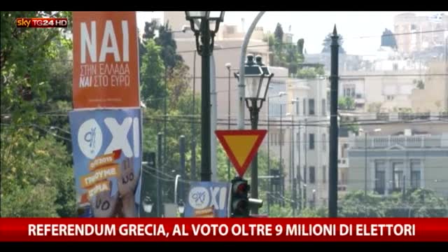 Grecia, vigilia di referendum
