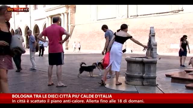 Bologna tra le dieci città più calde d'Italia